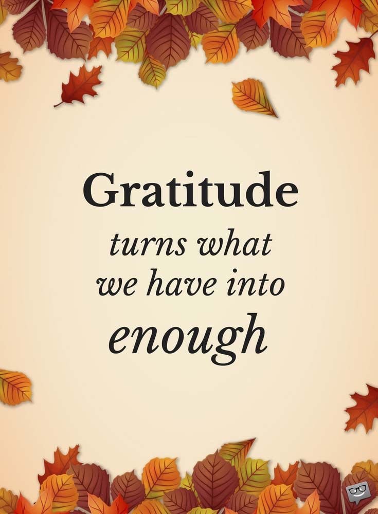 Gratitude…a simple thing means so&nbsp;much.
