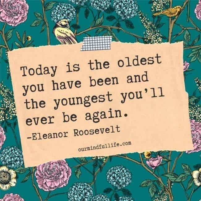 A year older? Perhaps&nbsp;wiser?